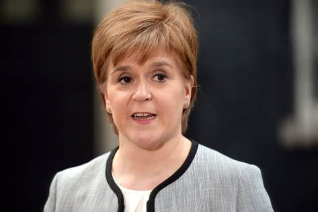 First Minister Nicola Sturgeon