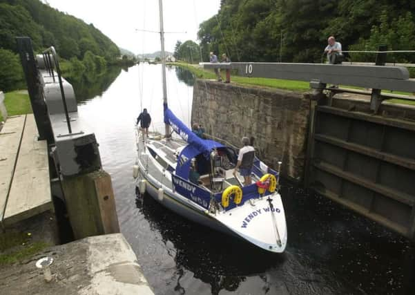 Thomas Telford's Crinan Canal, described as Britain's most beautiful shortcut, was built in 1801. (Picture: Allan Milligan)