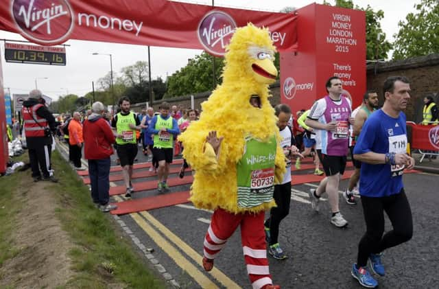 A fancy dress runner.  (AP Photo/Tim Ireland, file)