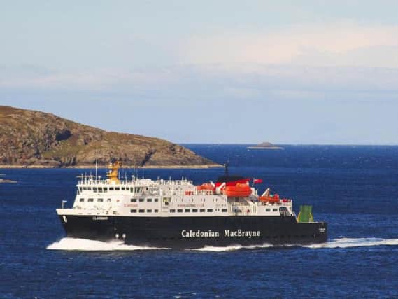 An extended delay to MV Clansman's repairs has triggered CalMac's vessel shortage. Picture: CalMac