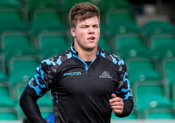 Glasgow Warriors' Huw Jones suffered an eye socket injury. Picture: Ross Parker/SNS/SRU