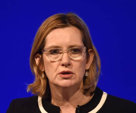 Amber Rudd. Picture:  Joe Giddens/PA Wire