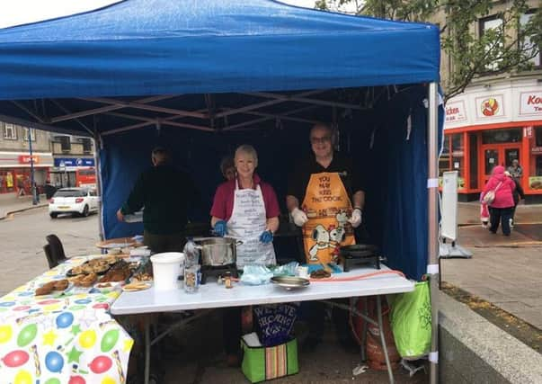 There were some delicious aromas coming from the tasting gazebo at Fraserburgh Super Saturdays at the weekend.