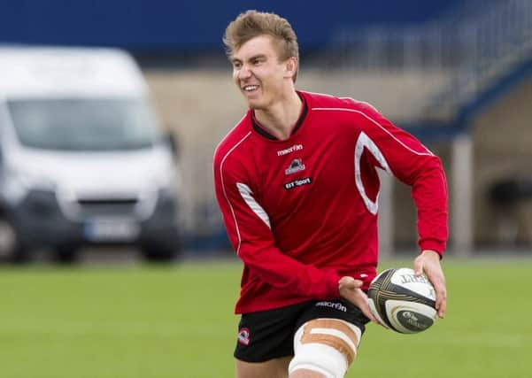 Edinburgh's Jamie Ritchie in training ahead of the 1972 Cup clash with Glasgow. Picture: Paul Devlin/SNS