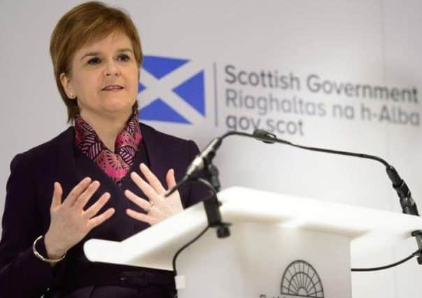 Nicola Sturgeon announced the funding today.