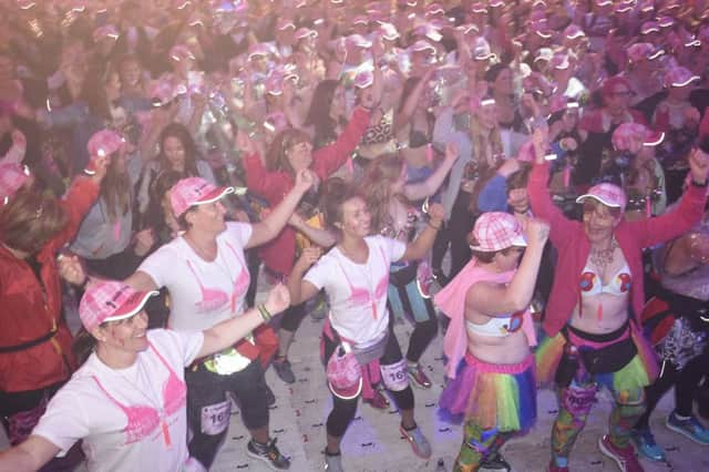 The MoonWalk takes place at Holyrood Park next month. Picture: Greg Macvean