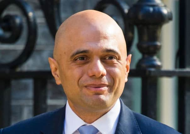 Home Secretary Sajid Javid, Picture: SWNS