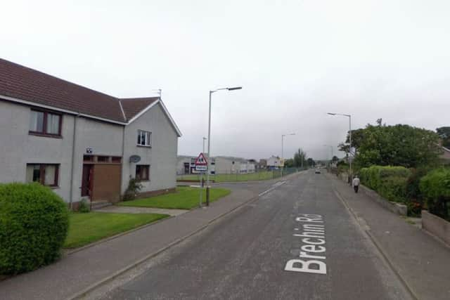 The figures were taken from a garden in Brechin Road, Arbroath. Picture: Google Maps