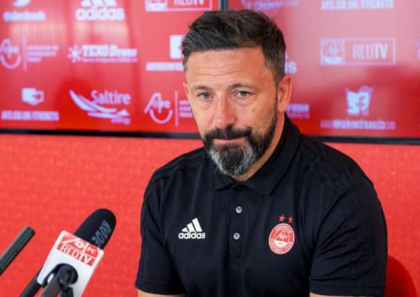 Aberdeen manager Derek McInnes. Picture: Bill Murray/SNS