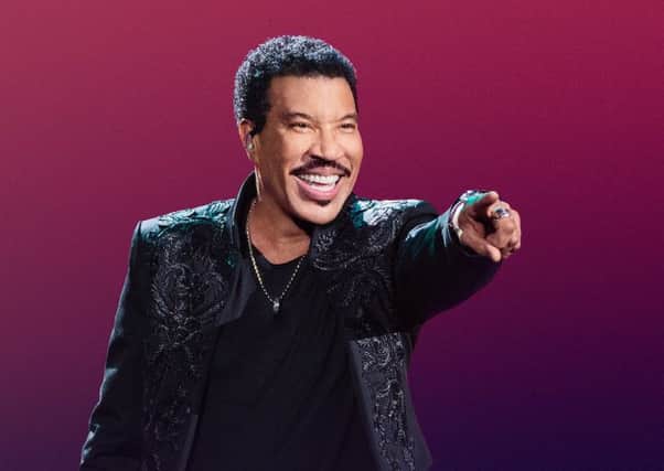 Lionel Richie PIC: Alan Silfen