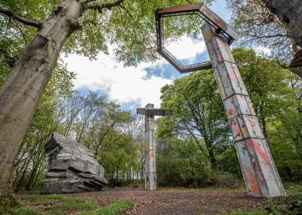 Quarry by Phyllida Barlow PIC: Anna Kunst / courtesy of Jupiter Artland