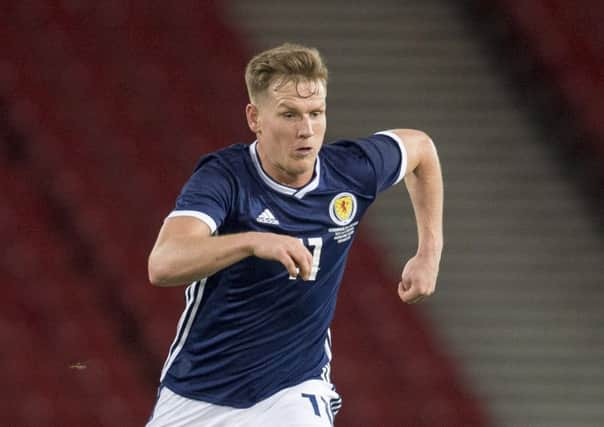 Alex McLeish will be without, Matt Ritchie on Scotlan'd summer tour. Photograph: SNS