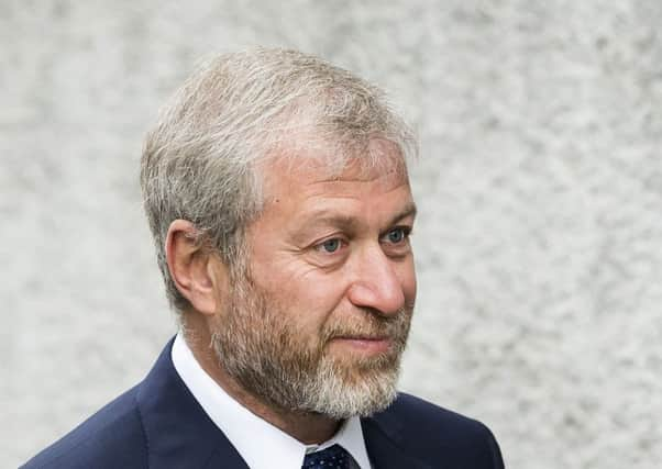 Russian oligarch Roman Abramovich. Picture: Jean-Christophe Bott/ Keystone via AP