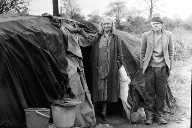 Traveller  Katherine Townsley  at her home near Perth in 1964. PIC: TSPL.