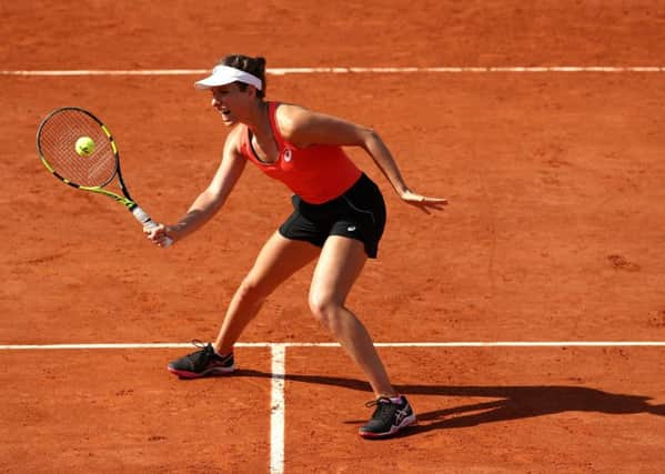 Johanna Konta: It would be a little bit unfair to just say that my record is terrible. Picture: Getty.