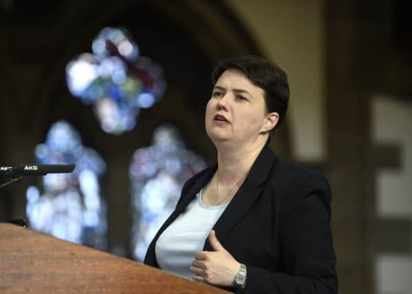 Scottish Conservative leader Ruth Davidson. Picture: John Devlin