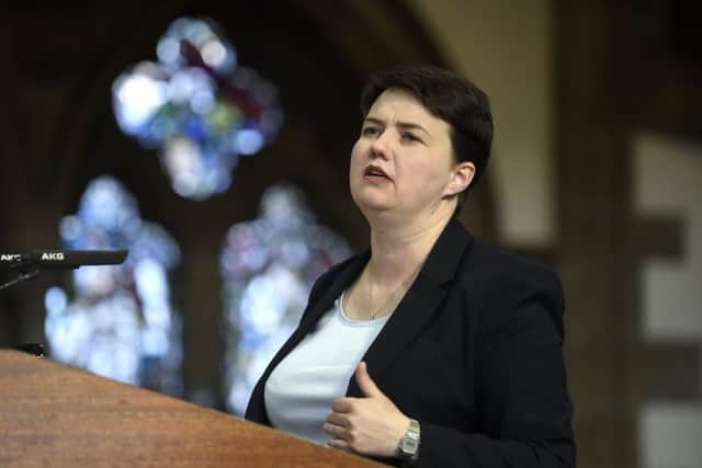 Scottish Conservative leader Ruth Davidson. Picture: John Devlin