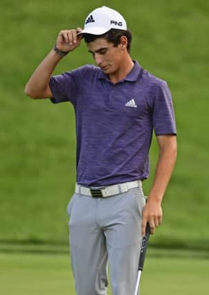 Joaquin Niemann is making his fifth start as a pro. Picture: David Dermer/AP.