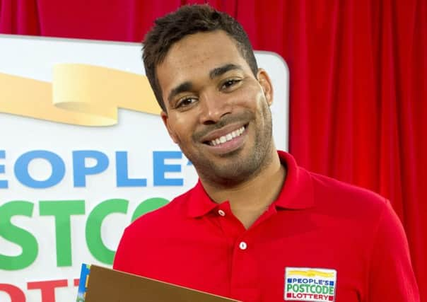 People's Postcode Lottery ambasssador Danyl Johnson