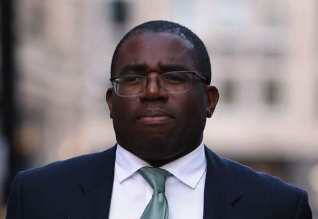 David Lammy. (Photo by Dan Kitwood/Getty Images)