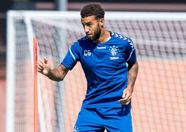 New Rangers centre-half Connor Goldson prepares for the pre-season friendly against Bury. Picture: Ross Parker/SNS