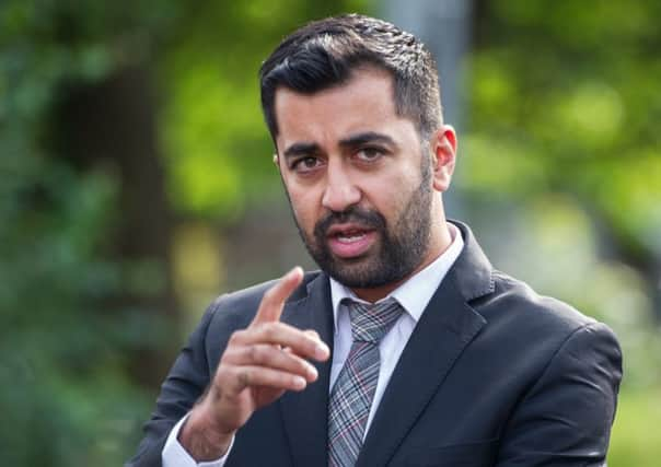 New justice secretary Humza Yousaf. Picture: John Devlin