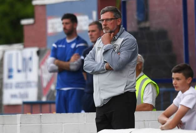 Hearts manager Craig Levein. Picture: SNS