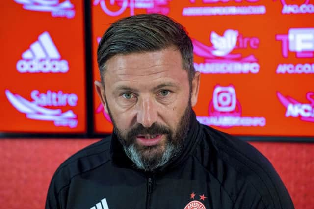 Aberdeen manager Derek McInnes. Picture: SNS