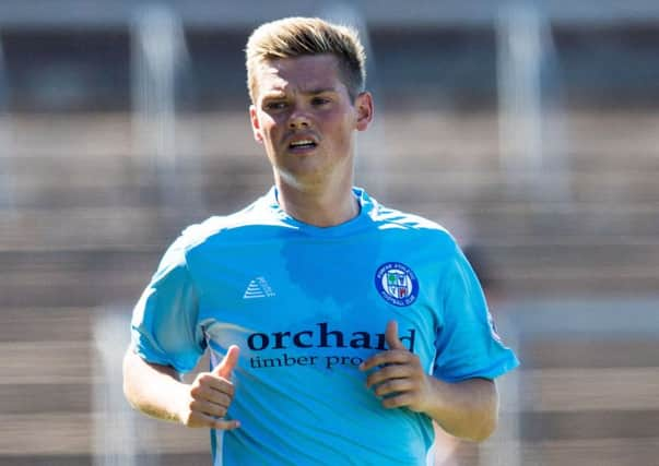 Forfar's Thomas Reilly scored the decisive penalty in the shootout. Picture: Ross Parker/SNS