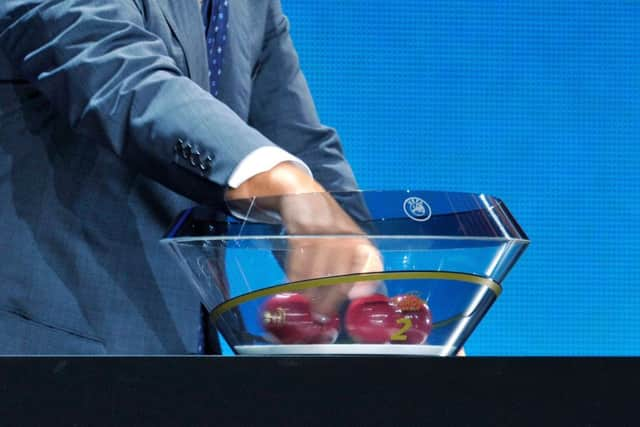 The three Scottish clubs will be in today's draw. Picture: Getty