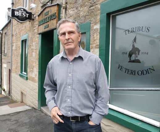 Ian Niblo, owner of the High Level Bar in Hawick.