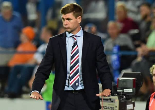 Rangers Manager Steven Gerrard. Pic: SNS/Alan Harvey