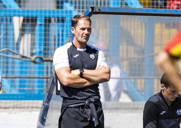 Partick Thistle manager Alan Archibald. Pic: SNS/Roddy Scott