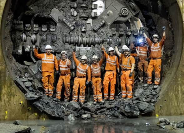 Scotland's biggest sewer has opened after a multi-million construction project. Pictures: SNS/Scottish Water/PA Wire