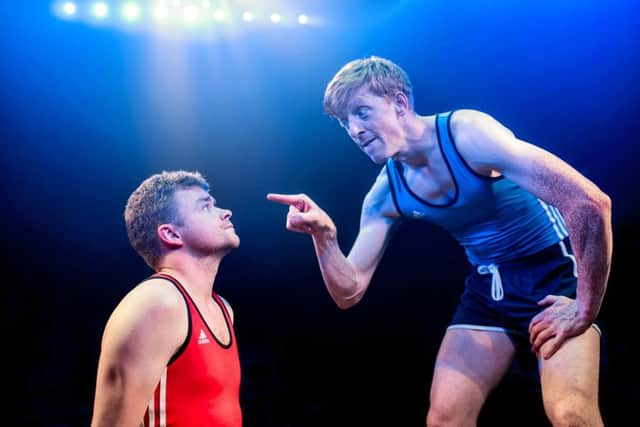 Scott Fletcher and Gavin Wright in Square Go. Picture: Mihaela Budlovic