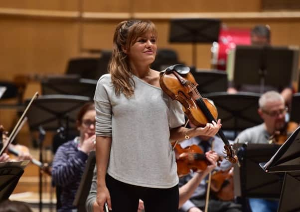 Nicola Benedetti. Picture: John Devlin