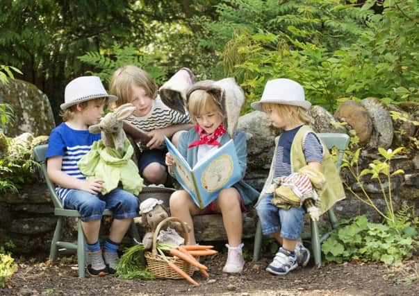 'Scotland's Storybook Trail' by Visit Scotland alights at The Beatrix Potter Exhibition & Garden at Birnam Arts, Perthshire