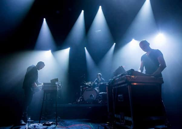 Barry Burns of Mogwai and French experimental techno producer David Letellier