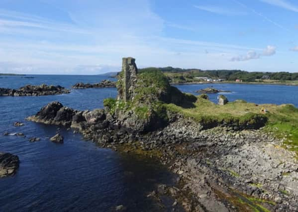 The artefact was found at Dunyvaig Castle on Islay. Picture: Contributed.