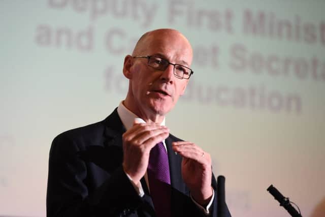 John Swinney was appearing on BBC Radio Scotland