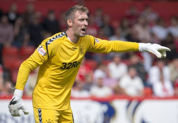 Allan McGregor saved a penalty and put in a fine display as Rangers advanced. Picture: SNS Group