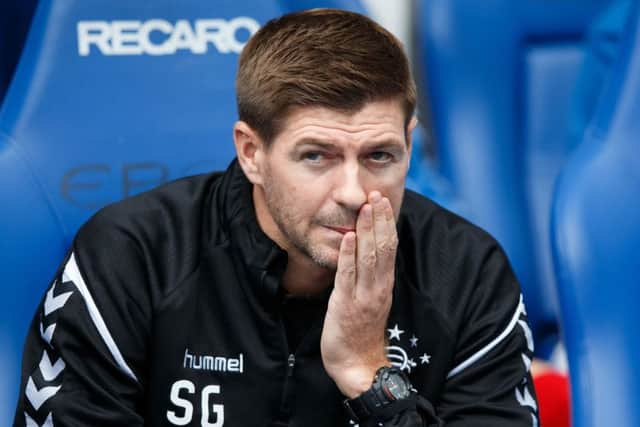 Rangers manager Steven Gerrard. Picture: PA