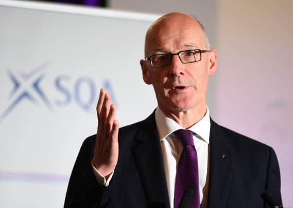 John Swinney says Scotland is a world leader in parental involvement in education (Picture: John Devlin)