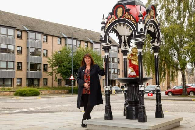 Sharon Mackintosh, at Dalkeith High Street.