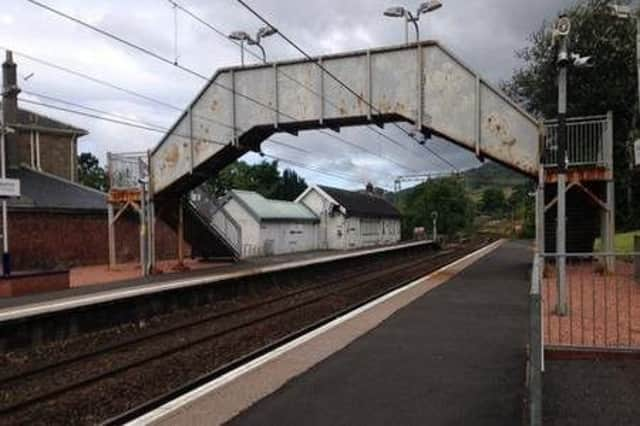 The Old Kilpatrick station where the alleged attack took place