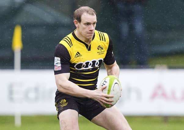 Fraser Thomson in action for Melrose. Pic: SNS/SRU