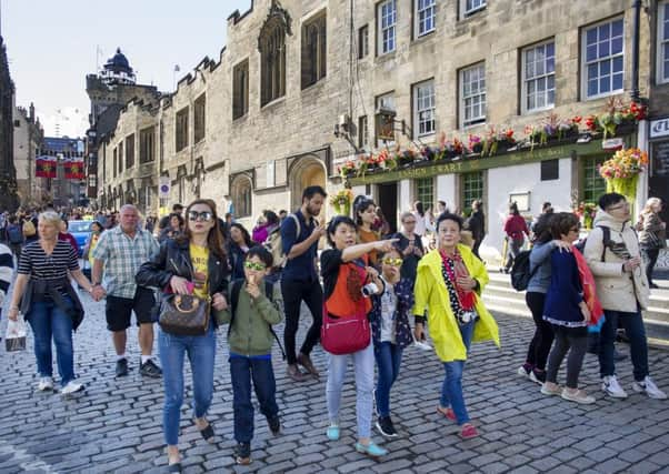 For many visitors Edinburgh is the gateway to the rest of Scotland. Picture: Ian Rutherford