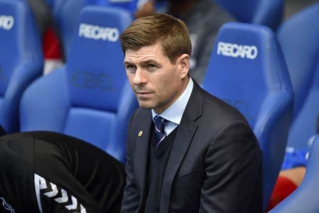 Rangers manager Steven Gerrard. Picture: SNS