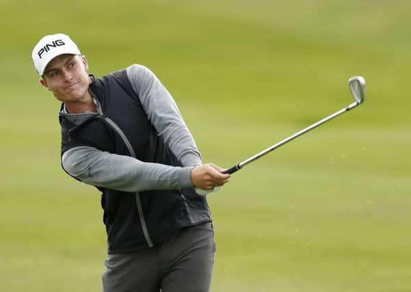 Calum Hill of Scotland in action during day one of the Monaghan Irish Challenge in Castleblaney. Picture: Luke Walker/Getty