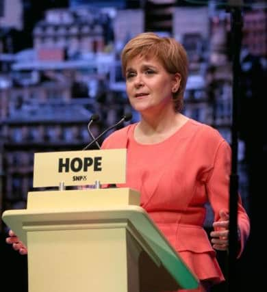 Nicola Sturgeon. Picture: Jane Barlow/PA Wire